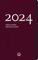 Kirchlicher Amtskalender 2024 – rot: Taschenkalender für das evangelische Kirchenjahr. Christlicher Kalender mit Herrnhuter Losungen 2024, Tagesspruch, Wochenspruch und Predigttext