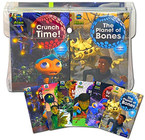 Project X Alien Adventures: Brown and Grey Book Bands, Oxford Levels 9-14: PROJ X:ALIEN:PK2 25XPB WALLET