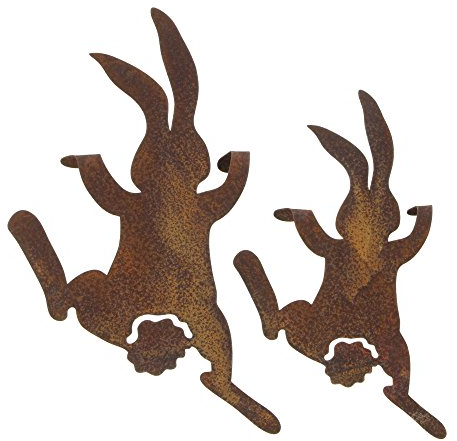 FRANK FLECHTWAREN Hänger Kletterhäschen im 2er Set