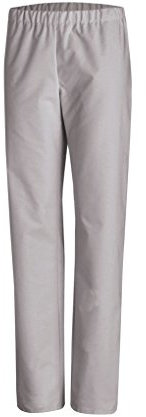Leiber Unisex OP-Hose, 180 g/m², pflegeleicht, hellgrau, Da.42/44;Hr.48/50