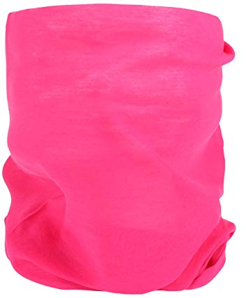 Halstuch Schlauchschal Damen Multifunktionstuch Schutz Herren Design Atmungsaktiv Sport Rundschal Motorrad Tuch Loop (fuchsia)