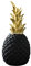 Stecto Deko Ananas Gold, Nordic Modern Resin Ananas Ornamente, Dekorative Figur für Geburtstagsfeier, Fenster, Desktop, Home, S/M/L