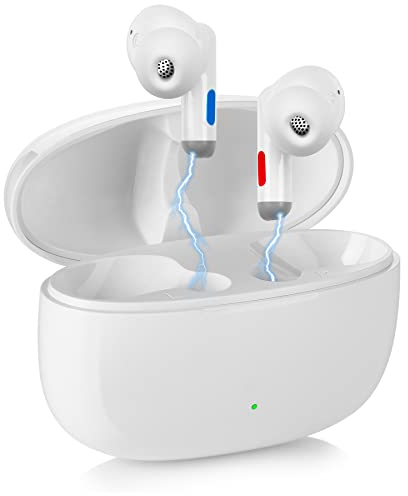 Auriculares con amplificador de audición - Recargable, audio inalámbrico Bluetooth y dispositivo personal de mejora del sonido Ayudas para adultos mayores