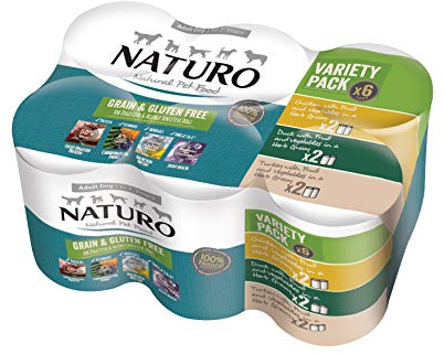 Grain & Gluten Free Variety Pack Cans in a Herb Gravy for Adult Dogs 390g x 24