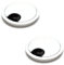 sossai® Pasacable redondo/canal de cableado/salida de cables | juego de 2 | KDM1-WH | Diseño: blanco | Diámetro: 80 mm | Material: metal