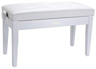 Roland RPB-D300WH-US Klavier-Keyboardbank, höhenverstellbar, 48 - 57 cm, Satinweiß