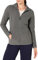 Amazon Essentials Giacca in pile morbido con cerniera intera dal taglio classico (disponibile in taglie forti) Donna, Carbone Puntinato, L
