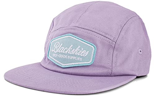Blackskies® Oasis Cappello 5-Panel | Donne Uomini Cappello da Baseball cap Surfer Skater Snapback Basecap Lilla Viola-Mint