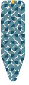 Joseph Joseph Flexa - Housse de rechange élastique pour table à repasser 124 cm, convient à tous - Bleu mosaïque