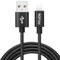 ROFAY Cavo di ricarica per iPhone da 0,6 m [certificato Apple Mfi] in nylon intrecciato ad alta velocità, cavo USB-A a Lightning compatibile per iPhone 13 Pro Max/12/11 Pro/XS/XR/X/8/7/6/5/iPad (0,6