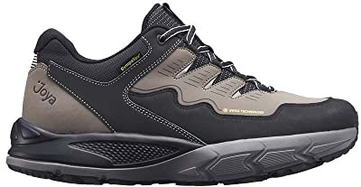 JOYA Cadore STX M Brown/Black, Outdoorschuhe für Herren, für Bequeme Bewegung beim Wandern, stabile Herrenschuhe, Schwarz/Braun
