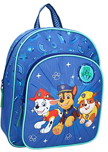PAW PATROL Mochila Pups On The Go – Azul, azul, Talla única