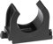 Rohrclip (Negro, Ø 25mm 24 St.)