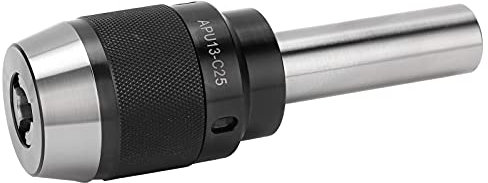 Kaufpart Integriertes Bohrfutter Hartstahl mit Feststellvorrichtung für Bohrmaschine APU13-C25 Zylinderschaftdurchmesser: 25 mm Maximaler Spannbit: 13 mm