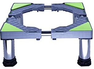 YHJZSM Base de Lave-Linge pour sèche-Linge Base de réfrigérateur Anti-Vibration Hauteur réglable 19-22 cm Socles et Cadres pour Lave-Linge/sèche-Linge Patins antidérapants surélevés Longu