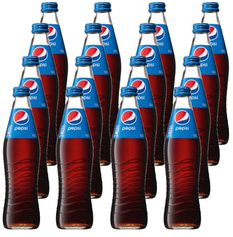 Pepsi Cola das Original 16 Glasflaschen je 0,33l inkl. Mehrweg Pfand