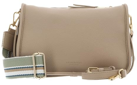 SEIDENFELT MANUFAKTUR Svedala Midi Crossbag Cookie Dough/Gold