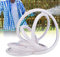 Tubo transparente,Tubo de plástico ligero Tubo flexible reforzado para riego de jardines Manguera transparente para estanque Acuario
