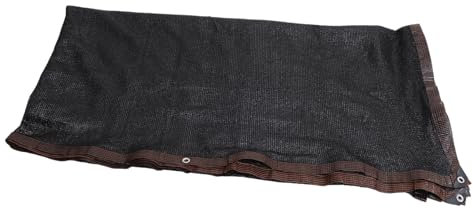 Beatifufu 1 Pc Toile d'ombrage extérieure canopée auvent d'ombrage extérieur Pare-Soleil extérieur Bloquer la Voile Parasol Store Black