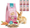 Best Friend Mangime Completo per Conigli Junior con Erba Medica, Carrube, Carota, Sedano, Barbabietola. Mangime per i Roditori con Ingredienti Naturali, Made in Italy| Confezione da 6 pacchi