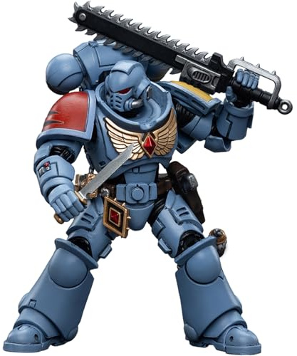 JOYTOY Warhammer 40k Space Wolves, Space Wolves Intercessors 1/18 Action Figur, Gewidmet Ihnen die das Sammeln lieben