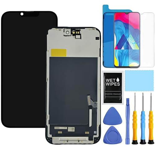 ZTOOYO für iPhone 15 Display für iPhone 15 Display Mit Rahmen für iPhone 15 Pantalla A2846 A3089 A3092 A3090 Reparatur Digitizer Touchscreen Assembly mit Werkzeug | ZTOOYO Ersatzbildschirm für iPhone 15, A2846, A3089, A3092, A3090, für iPhone 15, LCD-Display, Digitizer, Touchscreen-Montage