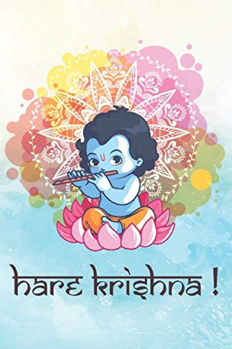 Hare Krishna: Blank Lined Krsna Lover Notebook Journal Diary Daily Practice Bhakti Yoga
