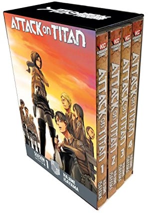 Attack on Titan Season 1 Part 1 Manga Box Set (Attack on Titan Manga Box Sets, Band 1)