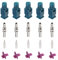 ECSiNG 5 Sets Fakra Stecker Antennenstecker Reparatur Kit für Anschluss RG174/RG316 Auto Kabel Crimpen Löten Antenne Adapter Konverter