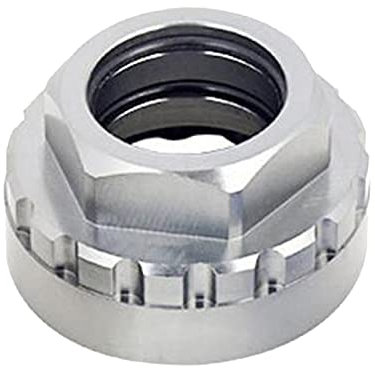 1 x 12-Gang-Kettenblatt-Schlossring vorne, direkte Montage, Adapter für Rotor, Lockring, Entfernungswerkzeug für Shimano (Stahl)