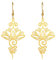 Dreamtimes Fleur de lotus Boucles d'oreilles pendantes pour femmes Yoga Guérison Charms Symbole Amulette Bijoux en acier inoxydable Fleur de lotus Boucles d'oreilles Bouddha Boucles d'oreilles