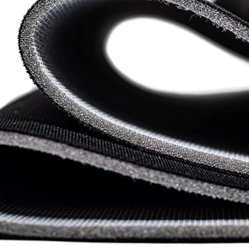 artapisserie.fr Ciel de Toit Voiture - Noir - Maille Diamant - Largeur 150cm - Epaisseur 5mm - Tissu Ciel de Toit - Rénovation de pavillon et de Ciel de Toit