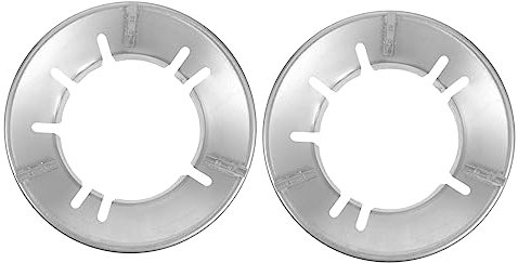 Alipis 2stücke Teiliges Wok-Rack Aus Gusseisen Windgeschützt Rutschfester Gasherd-stützring Topfhalterung Für Gasherde Robust Und Rostfrei Energiesparende Wok-ständer-lösung