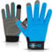 Sicherheitsarbeitshandschuhe, Strapazierfähige Gartenhandschuhe für Männer, stichfest, gepolstert, atmungsaktiv, Touchscreen-Handflächenschutz, mechanischer Baumeister (Blau, M)