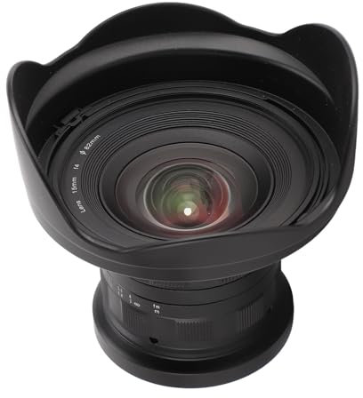 15mm F4 Wide Angle Macro Lens for DSLR Cameras - Compatible with 7D Mark II, 70D, 60D, and More