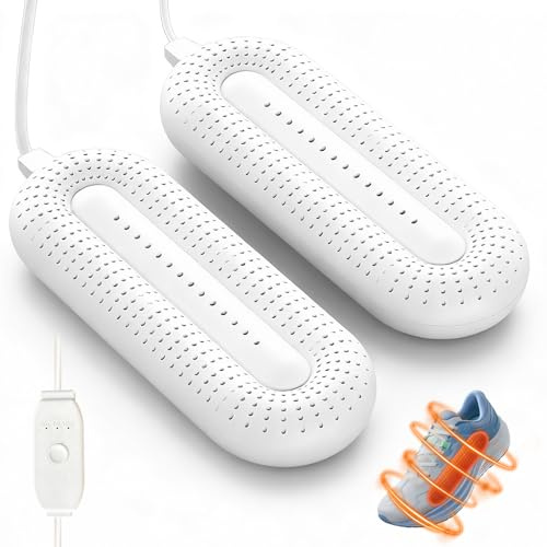 Herbst Shoe Dryer Electric Shoe Warmer Boot Warmer Electric with 3 Modes Timer Function Shoe and Boot Warmer Shoe Dryer for Ski Boots Socks Shoes