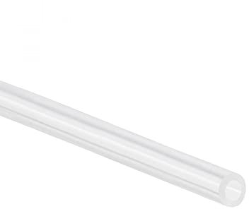sourcingmap 3mm x 5mm tuyau silicone translucide résistant chaleur l'eau tuyau pompe air 2m longueur