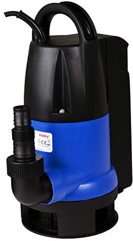 Robby VP550W Pompa per vuoto da cantina, modello sommerso automatico, con galleggiante integrato, 550 W