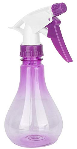 HERCHR Feine Sprühflaschen mit feinem Nebel, leere 8-Unzen-Plastiksprühflasche mit einstellbarer Düse für die Haarreinigung im Garten[Lila]