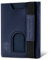 VON HEESEN Leder Slim Wallet - Geldbeutel mit RFID Schutz - Mini Geldbörse für Herren und Damen - Kartenetui Echtleder Karten Portemonnaie klein - Kreditkartenetui Blau