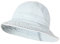 Fischerhüte Faltbar Anglerhut Unisex Denim Gewaschen Retro Männer Frauen Teenager Draußen Camping Sonnenschutz Hut, Hellblauer Denim 56-69 cm