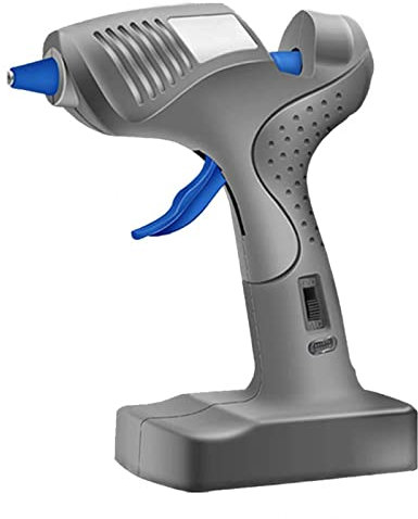 Cordless Hot Glue Gun, Fast Preheating Glue Gun Kit, w/ 3 Multipurpose Glue Sticks, Dual Power High Temp Melt Glue Gun Kit, for DIY Projects, Arts, Crafts, Quick Repairs and Home Decoration