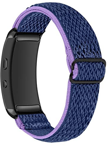 Armband für Samsung Gear Fit 2 Pro, Bryce Slim Woven Uhrenarmbänder Sport Verstellbares Elastisches Armband Handgelenkschlaufe Zubehör für Samsung Gear Fit 2/Fit 2 Pro R360/R365 (G10)