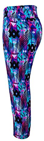 REYYOISKA Damen Leggins Leggings Sport Bedruckte Kurze Fitness-Stretch-Taille Yoga Hohe PP/L-Hose Hose Shape Hose Damen