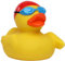 Schnabels Quietsche-Ente Schwimmer - Geschenk für Geburt Geburtstag Namenstag Kinder Baby Freund-in Mädchen Junge - Spielzeug Bade-Ente Badewanne Deko