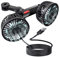 Ymenow USB Cooling Fan, 5V 2A Dual-Head Electric Desk Fans Headrest Car Fan with 3 Speeds, Clip, 360 Degree Rotation for Rear Seat Room Desktop Use