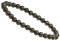 ELEDORO Stretch Armband aus echten Edelstein-Perlen (6mm) – Perlenarmband für stilvolle Eleganz (Pyrit)