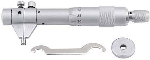 Candeon Micrometri Interni, Micrometro Interno Foro Calibro Diametro Interno 5-30mm/0,01mm Precisione, Micrometri Interno Calibro Del Diametro Acciaio Inossidabile Interno Micrometro per Tubo Interno