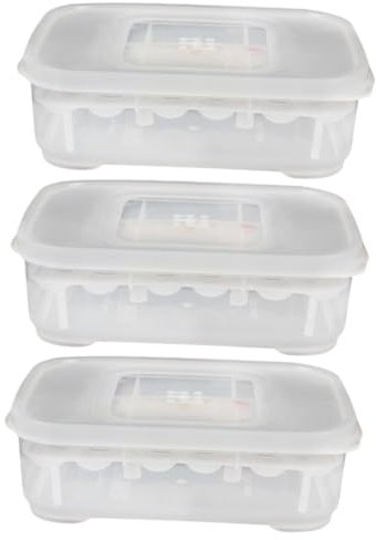Beaupretty 3stücke Transparente Brutbox Für Reptilien Mit Thermometer Hochwertige Inkubationsbox Für Schlangen Eidechsen Und Andere Haustiere Einfach Zu Reinigen Beobachten Hält Eier