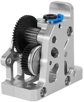 Rordigo Extruder -Lite Doppelgetriebe, Reduziergetriebe, 3D-Druckerteile für Extruder CR10, Silber